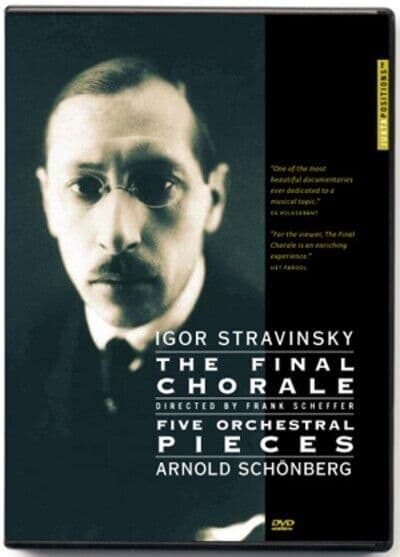 Igor Stravinsky: The Final Chorale/Arnold Schonberg: Five… DVD (2010) Frank Pre-Owned Region 2