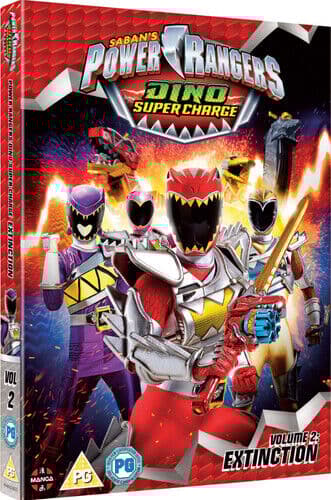 Power Rangers Dino Super Charge: Volume 2 - Extinction DVD (2018) Brennan Mejia Pre-Owned Region 2