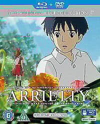 Arrietty Blu-ray (2012) Hiromasa Yonebayashi Cert U 2 Discs Pre-Owned Region 2
