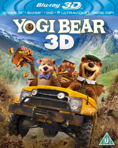 Yogi Bear Blu-ray (2012) Tom Cavanagh, Brevig (DIR) Cert U 3 Discs Pre-Owned Region 2