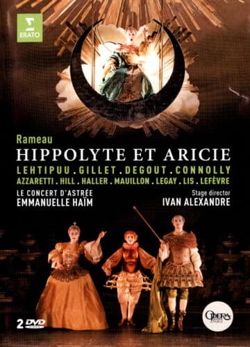 Hippolyte Et Aricie: Paris Opera Palais Garnier (Ha?m) DVD (2014) Emmanuelle Pre-Owned Region 2