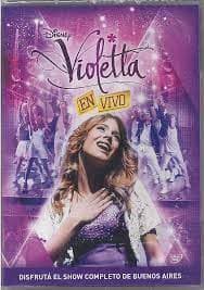 DVD DISNEY VIOLETTA EN VIVO SHOW COMPLET DVD Pre-Owned Region 2