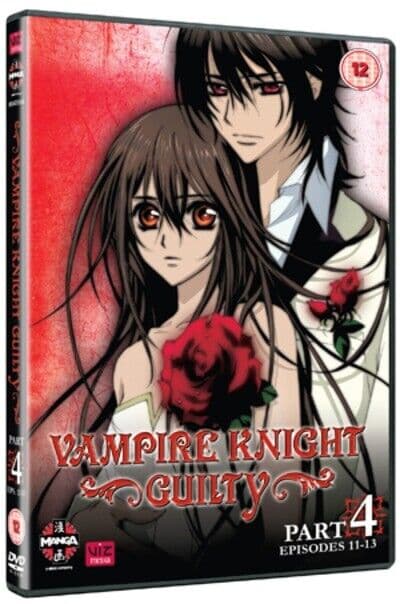 Vampire Knight Guilty: Volume 4 DVD (2011) Kiyoko Sayama Cert 12 Pre-Owned Region 2