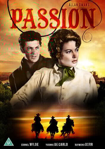 Passion DVD (2017) Cornel Wilde, Dwan (DIR) Cert U Pre-Owned Region 2