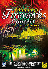 Edinburgh Fireworks Concert: Great European Composers DVD (2010) Johannes Pre-Owned Region 2