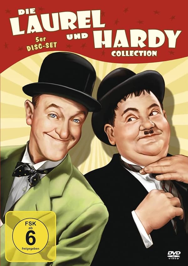 Laurel & Hardy Collection Box Set 5 DVDS DVD Pre-Owned Region 2