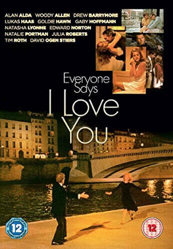Everyone Says I Love You DVD (2014) Woody Allen Cert 12 Pre-Owned Region 2