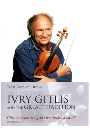 Ivry Gitlis And The Great Tradition DVD (2017) Tony Palmer Cert E Pre-Owned Region 2