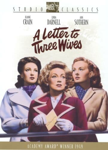 A Letter To Three Wives DVD Pre-Owned Region 2