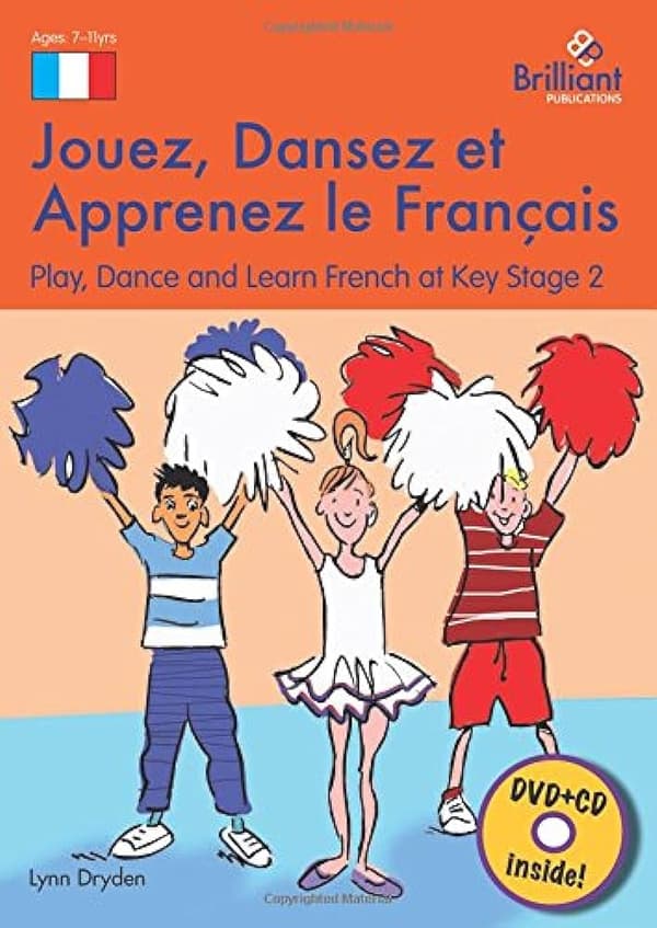 Jouez, Dansez Et Apprenez Le Francais (Book, DVD & CD) Play, Dance And Learn Pre-Owned Region 2