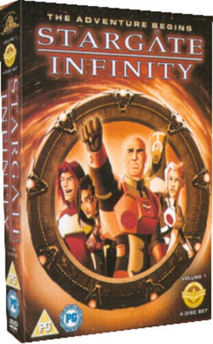 Stargate Infinity: Volume 1 DVD (2007) Jim Byrnes Cert PG 4 Discs Pre-Owned Region 2