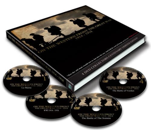 On The Western Front - The Great War 1914-1918 DVD (2014) Cert E 4 Discs Pre-Owned Region 2
