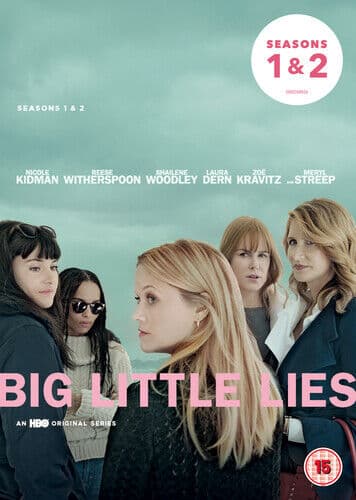 Big Little Lies: Seasons 1 & 2 DVD (2020) Reese Witherspoon Cert 15 5 Discs Pre-Owned Region 2