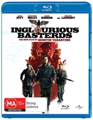 Inglourious Basterds DVD (2009) Brad Pitt, Tarantino (DIR) Pre-Owned Region 2