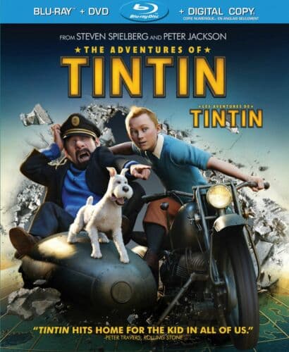 The Adventures Of Tintin (Blu-ray + DVD Blu-ray Pre-Owned Region 2