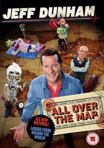 Jeff Dunham: All Over The Map DVD (2014) Jeff Dunham Cert 15 Pre-Owned Region 2