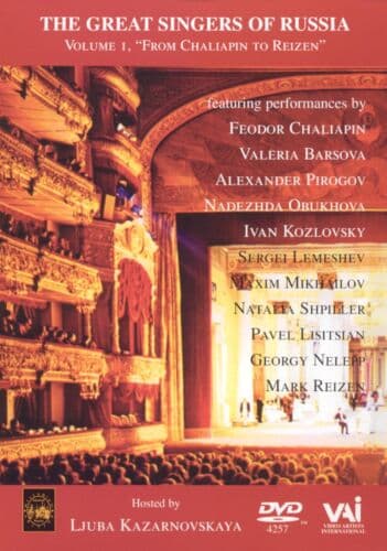 The Great Singers Of Russia: Volume 1 DVD (2018) Cert E Pre-Owned Region 2