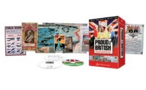 Proud To Be British DVD (2013) Queen Elizabeth II Cert E 3 Discs Pre-Owned Region 2