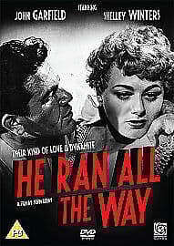 He Ran All The Way DVD (2009) John Garfield, Berry (DIR) Cert PG Pre-Owned Region 2