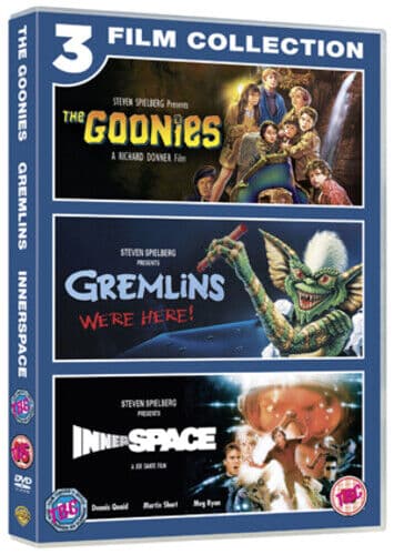 The Goonies/Gremlins/Innerspace DVD (2012) Sean Astin, Donner (DIR) Cert 15 3 Pre-Owned Region 2