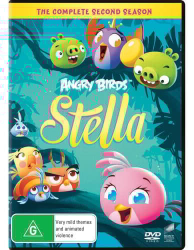 Angry Birds Stella: The Complete Second Season DVD (2016) Bernice Vanderlaan Pre-Owned Region 2