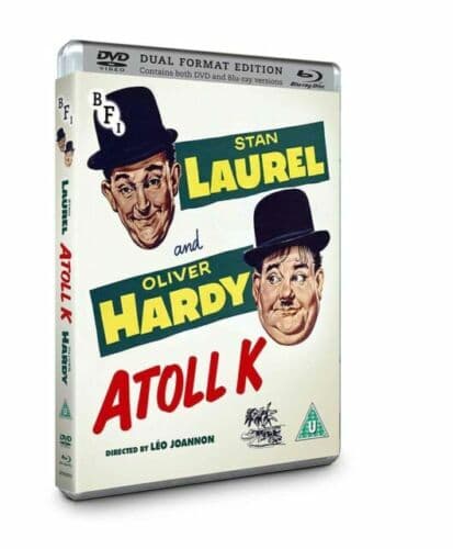 Atoll K Blu-ray (2018) Stan Laurel, Joannon (DIR) Cert U 2 Discs Pre-Owned Region 2