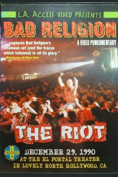 BAD RELIGION-THE RIOT -DVD- DVD Pre-Owned Region 2