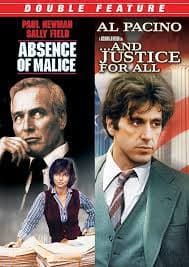 And Justice For All / Absence Of Malice DVD Pre-Owned Region 2