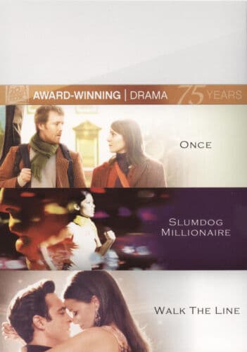 Once & Slumdog Millionaire & Walk The Li DVD Pre-Owned Region 2