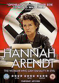 Hannah Arendt DVD (2014) Barbara Sukowa, Von Trotta (DIR) Cert 12 Pre-Owned Region 2