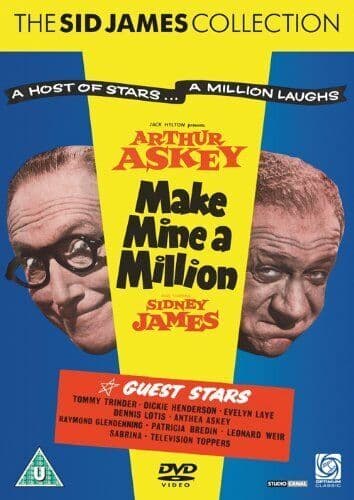Make Mine A Million DVD (2011) Arthur Askey, Comfort (DIR) Cert U Pre-Owned Region 2