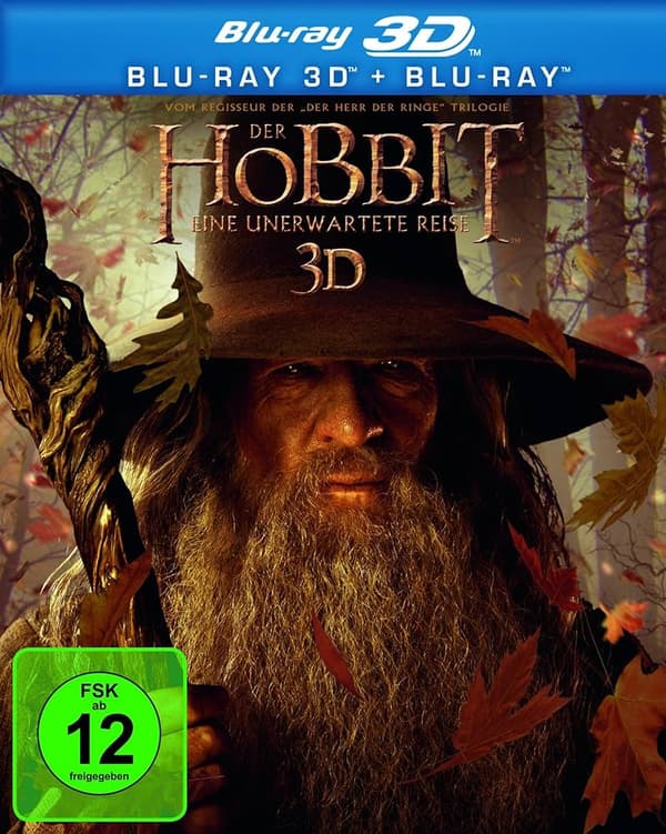 Der Hobbit: Eine Unerwartete Reise (3D V Blu-ray Pre-Owned Region 2