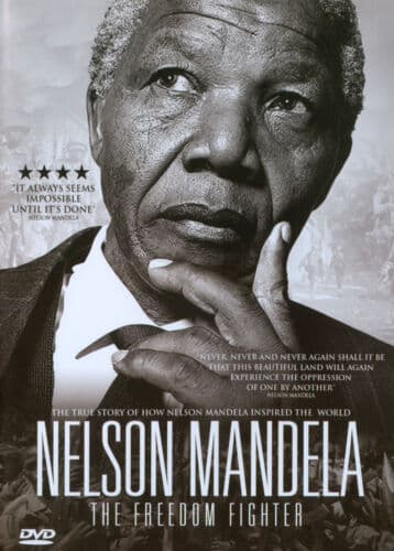 Nelson Mandela: The Freedom Fighter DVD (2014) Nelson Mandela Cert E Pre-Owned Region 2
