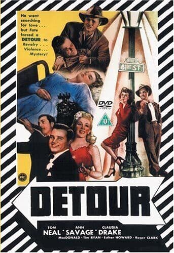 Detour DVD (2005) Tom Neal, Ulmer (DIR) Cert U Pre-Owned Region 2