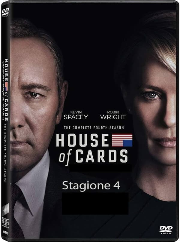 House Of Cards Stg.4 (Box 4 DVD) DVD Pre-Owned Region 2