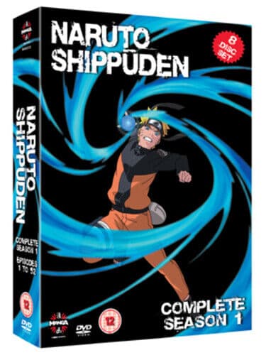 Naruto - Shippuden: Complete Series 1 DVD (2011) Hayato Date Cert 12 8 Discs Pre-Owned Region 2