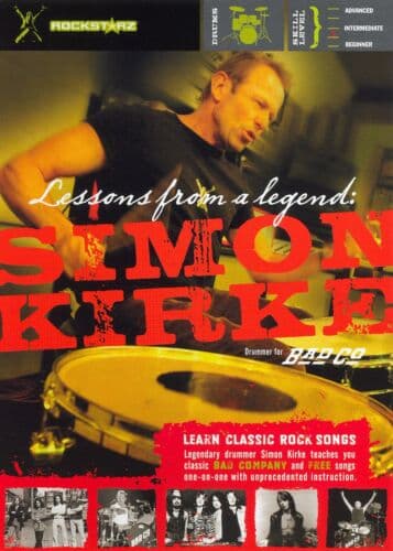 Simon Kirke: Lessons From A Legend  DVD Pre-Owned Region 2