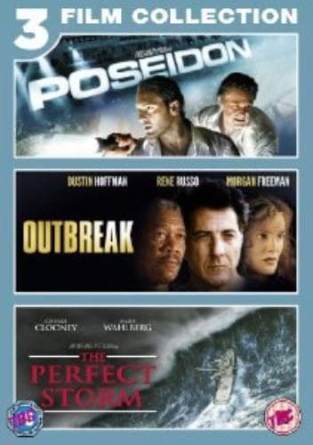 Outbreak/The Perfect Storm/Poseidon DVD (2012) Dustin Hoffman, Petersen (DIR) Pre-Owned Region 2