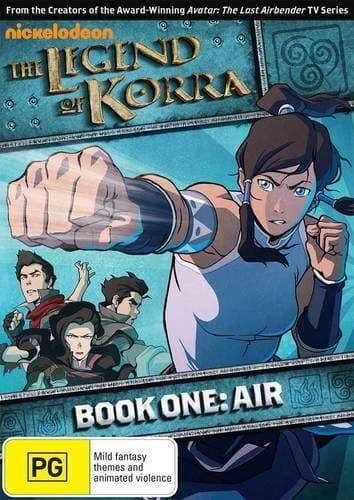 The Legend Of Korra: Book One - Air DVD (2013) Michael Dante DiMartino 2 Discs Pre-Owned Region 2