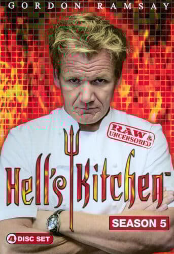 Hells Kitchen: Season 5 Raw & Uncensored DVD Pre-Owned Region 2