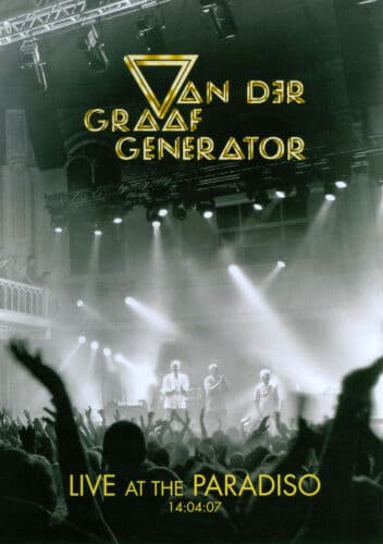 Van Der Graaf Generator: Live At The Paradiso DVD (2010) Van Der Graaf Pre-Owned Region 2