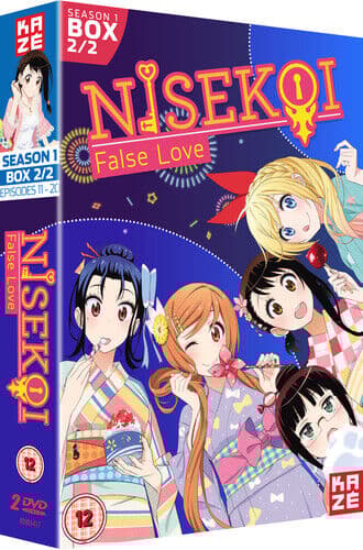 Nisekoi - False Love: Season 1 - Part 2 DVD (2015) Akiyuki Shinbou Cert 15 2 Pre-Owned Region 2