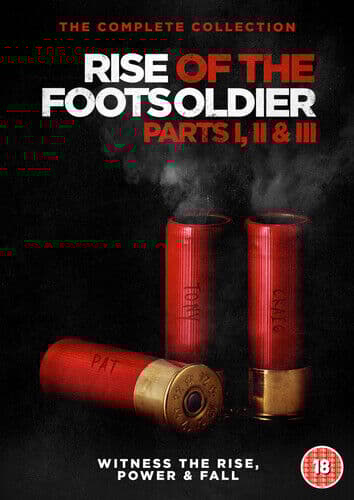 Footsoldier Collection DVD (2017) Ricci Harnett, Gilbey (DIR) Cert 18 3 Discs Pre-Owned Region 2