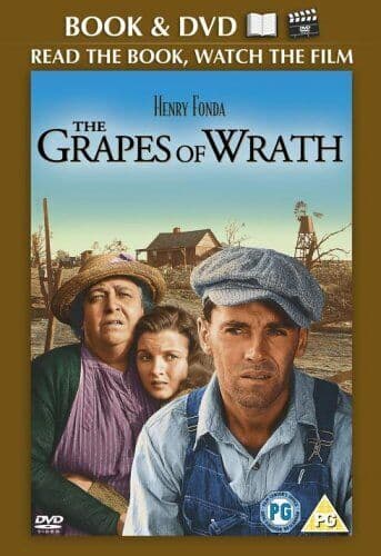 The Grapes Of Wrath - Book & DVD [1940] DVD Pre-Owned Region 2