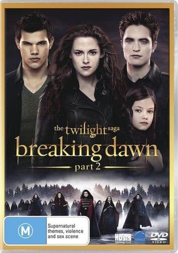 The Twilight Saga: Breaking Dawn - Part 2 DVD (2013) Kristen Stewart, Condon Pre-Owned Region 2