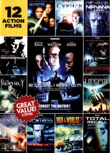 12-Film Action 2  [Region 1] [US Im DVD Pre-Owned Region 2