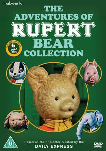 The Adventures Of Rupert Bear: Collection DVD (2018) Judy Bennett Cert U 6 Pre-Owned Region 2