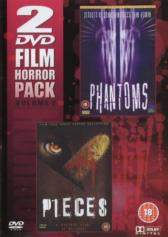 Phantoms/Pieces 2 DVD Horror Pack DVD Pre-Owned Region 2