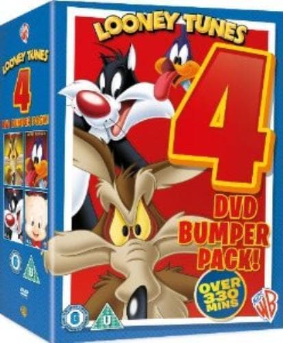 Looney Tunes And Friends Quad DVD (2012) Cert U 4 Discs Pre-Owned Region 2