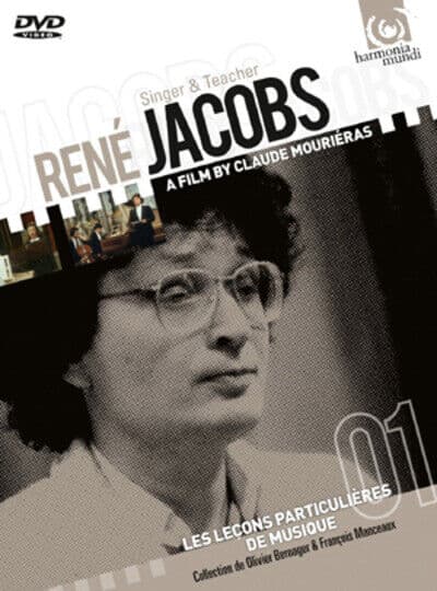 Rene Jacobs: Singer And Teacher DVD (2017) Francois Manceaux Cert E Pre-Owned Region 2